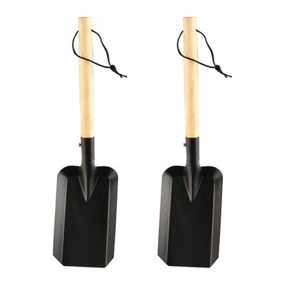 FUNOMOCYA 2Pcs Lightweight Handle Shovels for Gardening and Scooping Farm Tools for Outdoor Planting and Household Use
