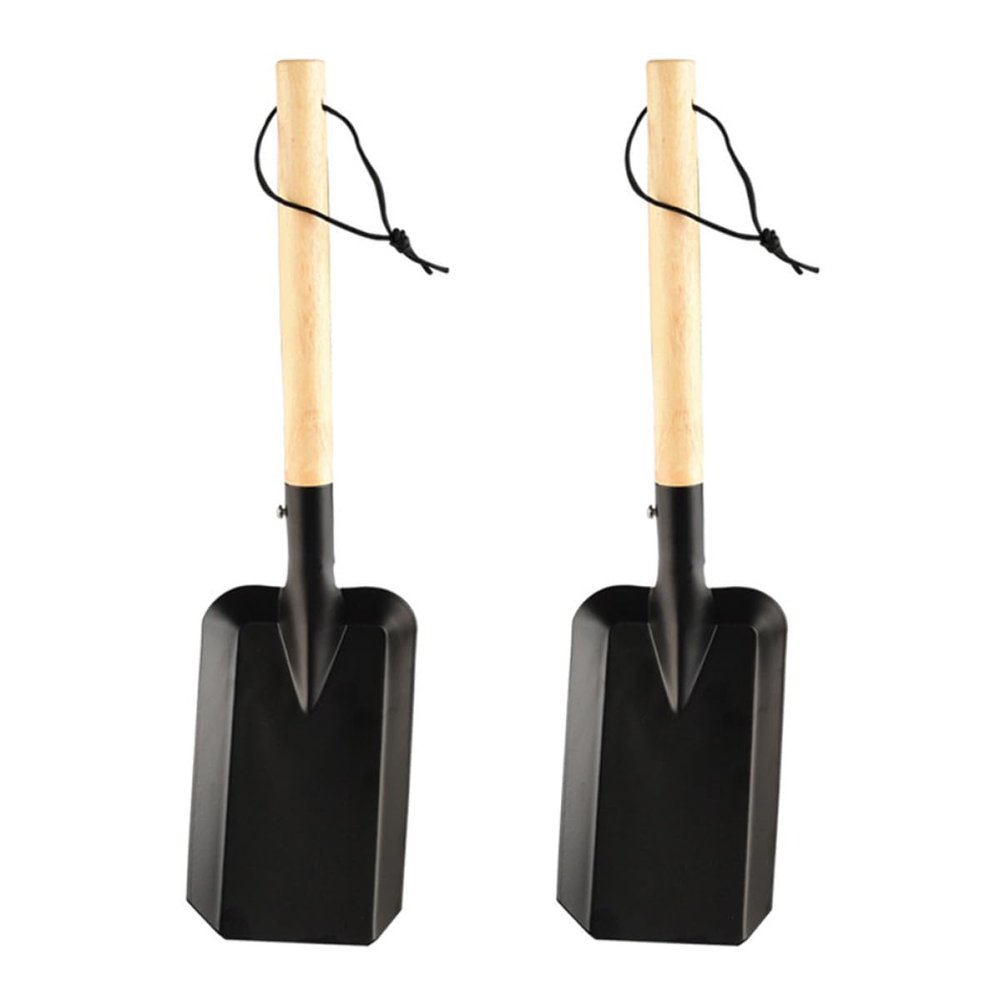 FUNOMOCYA 2Pcs Lightweight Handle Shovels for Gardening and Scooping Farm Tools for Outdoor Planting and Household Use