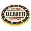 HEANUJJ Metal Dealer Button Double-Sided Poker Chip Accessory for Counting and Game Supplies view 1