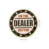 HEANUJJ Metal Dealer Button Double-Sided Poker Chip Accessory for Counting and Game Supplies view 2