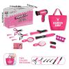 Play Hair Styling Set - Pretend Stylist Toy Kit with Hairdryer - Funny Hair Stylist Toys for Home, Kindergarten, Cute Salon Toy Kit for Entertainment, Role Play view 4