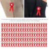100 Set Button Maker Badge Pin Blanks 44mm - Durable DIY Button Making Supplies for Celebrations, Weddings, Parties, and Gift Crafting (Red) view 4