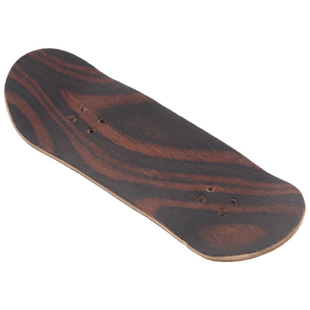 FUNOMOCYA Maple Wood Fingerboard Deck Replacement Wooden Skateboard DIY Supply Smooth Polished Surface for Custom Finger Skateboards