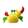 HEANUJJ Wind-up Crab for Boy Girl Red Green Yellow Plastic Clockwork Crabs Safe and Smooth Easy Grasp for Coordination and Parent- Communication view 2