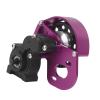 1/10 Scale Aluminum Alloy RC Gearbox | 87T Steel Spur Gear for Axial SCX10 / SCX10 II / AX10 / SMT10 | Limited Slip Differential & CNC Machined Gears (Purple) view 2