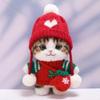 10 cm, 17 cm, 38 cm, Trendy Dolls Change Clothes, Casual and Cute Suits (Christmas Tree Red Sweater Set B) view 1