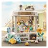 Gashapon Machine  Toy Claw Machine for Kids with Light and Music,2 Panda Doll,25 Dolls,20 Gashapons  Crane Game Machine Use Gumballs,Candy,Toys,or Small Prizes view 1