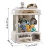 Gashapon Machine  Toy Claw Machine for Kids with Light and Music,2 Panda Doll,25 Dolls,20 Gashapons  Crane Game Machine Use Gumballs,Candy,Toys,or Small Prizes view 2