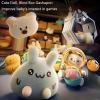 Gashapon Machine  Toy Claw Machine for Kids with Light and Music,2 Panda Doll,25 Dolls,20 Gashapons  Crane Game Machine Use Gumballs,Candy,Toys,or Small Prizes view 4