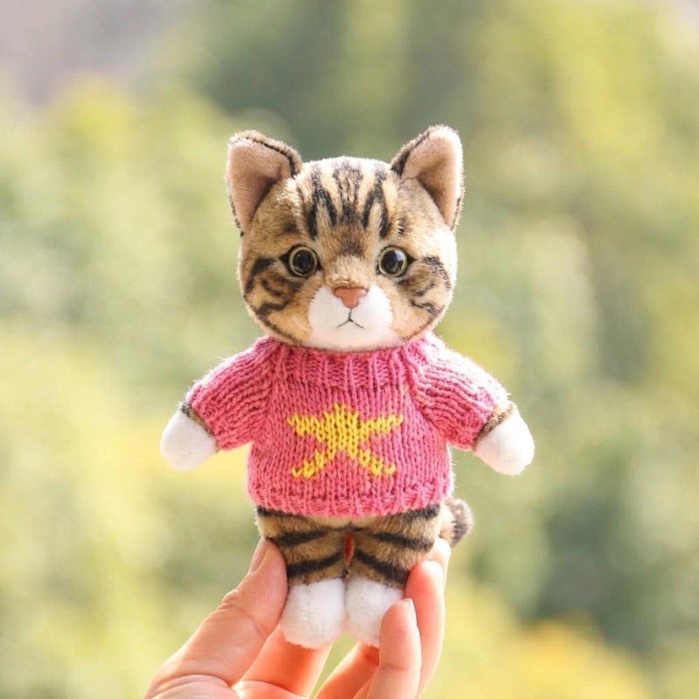 10 cm, 17 cm, 38 cm, Trendy Dolls Change Clothes, Casual and Cute Suits (Pentagram Pink Sweater)