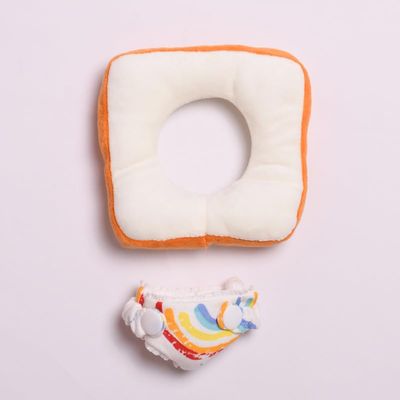 10 cm, 17 cm, 38 cm, Trendy Dolls Change Clothes, Casual and Cute Suits (Toast Set)