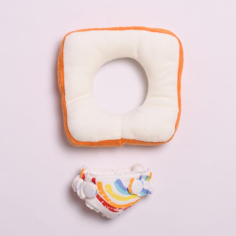 10 cm, 17 cm, 38 cm, Trendy Dolls Change Clothes, Casual and Cute Suits (Toast Set)