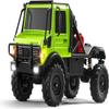 MN-333 1/18 Semi-Truck RC Crawler, Unimog U4000 4WD Full Scale Off Road RC Rock Crawler, 4x4 RC Car RTF Alloy Climing Vehicle for Hobby Gifts view 1