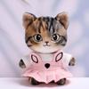 10 cm, 17 cm, 38 cm, Trendy Dolls Change Clothes, Casual and Cute Suits (Rabbit Ear Pink Skirt Two-Piece Set) view 1