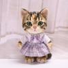 10 cm, 17 cm, 38 cm, Trendy Dolls Change Clothes, Casual and Cute Suits (Purple JK Skirt Two-Piece Set) view 1