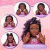 Oeasic Hair Styling Doll Head 10.5 with Washable Makeup Set, 3-in-1 Pretend Hair Salon Playset with 20+ Accessories, Styling Head Toy for Girls, Birthday for Ages 310 view 2
