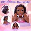 Oeasic Hair Styling Doll Head 10.5 with Washable Makeup Set, 3-in-1 Pretend Hair Salon Playset with 20+ Accessories, Styling Head Toy for Girls, Birthday for Ages 310 view 3