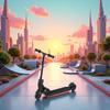ydzqdxzz 3Pcs Finger Scooter - 2-Wheeled Scooter - Foldable Finger BMX with Brake | Finger Board Accessories for Teen | Educational Toys | Non-Slip Fun Skateboards Boards and Bikes view 2