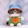10 cm, 17 cm, 38 cm, Trendy Dolls Change Clothes, Casual and Cute Suits (Persimmon Overalls Green Sweater Set (10cm)) view 1
