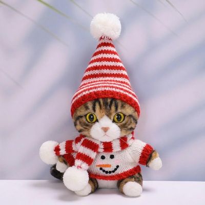 10 cm, 17 cm, 38 cm, Trendy Dolls Change Clothes, Casual and Cute Suits (Snowman Sweater Set)