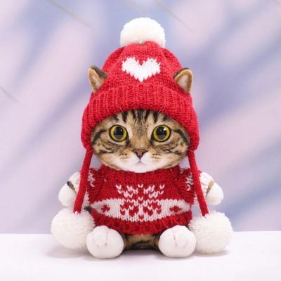 10 cm, 17 cm, 38 cm, Trendy Dolls Change Clothes, Casual and Cute Suits (Snowflake Sweater B Set)
