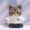 10 cm, 17 cm, 38 cm, Trendy Dolls Change Clothes, Casual and Cute Suits (White Button-up top Set (10cm)) view 1