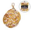 Cartoon Cute Fox Yellow Baby Boy Pacifier Storage Case Portable Key Chain Wallet, Baby Items Container Box view 2