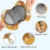 Cartoon Cute Fox Yellow Baby Boy Pacifier Storage Case Portable Key Chain Wallet, Baby Items Container Box view 4