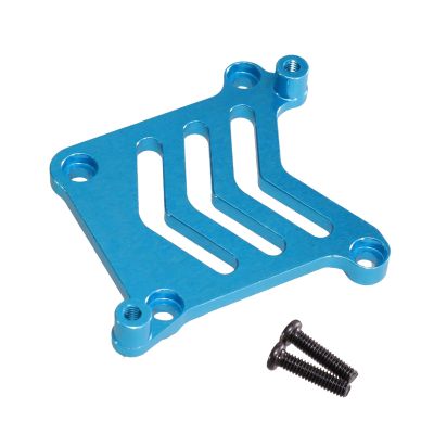 Suitable for M-JX 16207 16208 16209 16210 H6V3 M162 M163 1/16 Remote Control car Metal Upgrade Accessories servo Base(Blue)