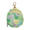 Cartoon Cute Pig Green Newborned Boy Pacifier Holder Case with Zipper and Clip Coin Purse Wallet Bag, Small Item Storage pouching view 1