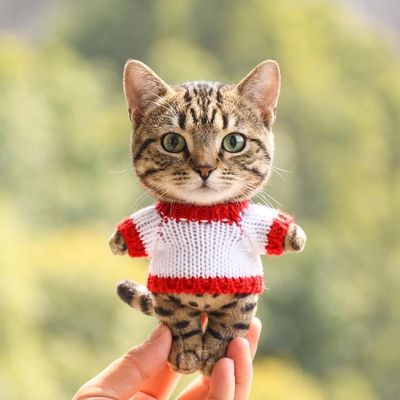 10 cm, 17 cm, 38 cm, Trendy Dolls Change Clothes, Casual and Cute Suits (White Sweater)