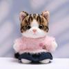 10 cm, 17 cm, 38 cm, Trendy Dolls Change Clothes, Casual and Cute Suits (Pink Wool top + Denim Skirt) view 1