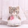 10 cm, 17 cm, 38 cm, Trendy Dolls Change Clothes, Casual and Cute Suits (White Wedding Dress Three-Piece Set (38cm)) view 1