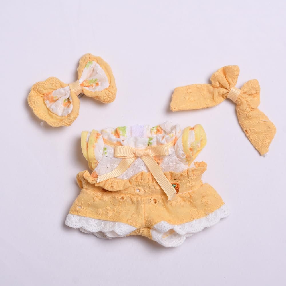 10 cm, 17 cm, 38 cm, Trendy Dolls Change Clothes, Casual and Cute Suits (Summer Yellow Dress)