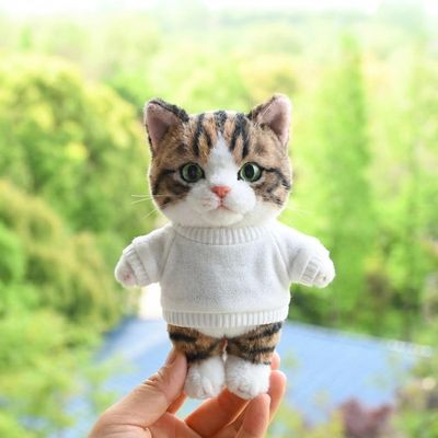 10 cm, 17 cm, 38 cm, Trendy Dolls Change Clothes, Casual and Cute Suits (White T-Shirt)