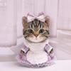 10 cm, 17 cm, 38 cm, Trendy Dolls Change Clothes, Casual and Cute Suits (Purple Plaid Dress Set) view 1