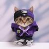 10 cm, 17 cm, 38 cm, Trendy Dolls Change Clothes, Casual and Cute Suits (Purple Zipper Trendy Sweater Four-Piece Set) view 1