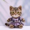 10 cm, 17 cm, 38 cm, Trendy Dolls Change Clothes, Casual and Cute Suits (Purple Women's Rhombus Vest Set) view 1