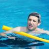 2 Pack Pool Noodle,60 Inch Thick Large Soft Hollow Foam Pool Noodles for Padding or Bumper Bright,Pool Float,Long Swim Noodles for DIY Craft Projects Beach Floating Swimming view 3