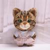10 cm, 17 cm, 38 cm, Trendy Dolls Change Clothes, Casual and Cute Suits (Grey Striped T-Shirt Set) view 1