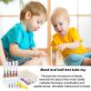 Clip Beads Test Tube Toys - Children's Test Tube Color Matching Toys,Solid Texture Learning Toy for Outdoors, Home, School, and Travel view 2
