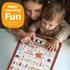 Bilingual Interactive Alphabet Wall Chart & Human Body Book for Kids  Spanish-English Talking Poster and Anatomy Learning Book for Early Education, Speech Development & Interactive STEM Learning view 2