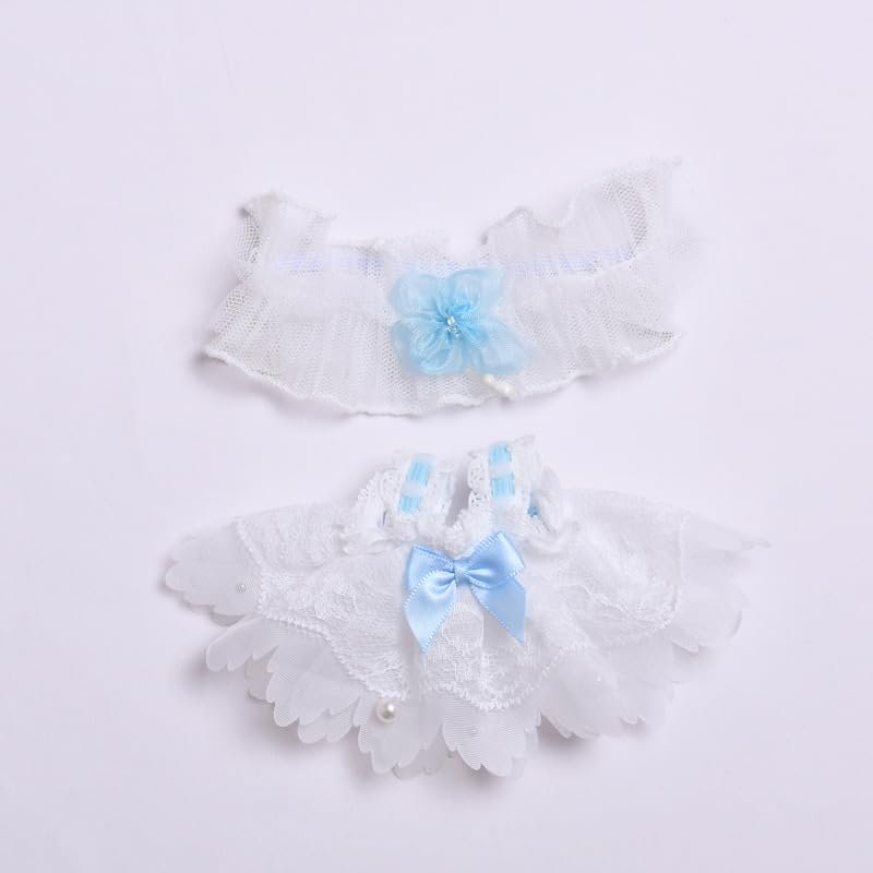 10 cm, 17 cm, 38 cm, Trendy Dolls Change Clothes, Casual and Cute Suits (Lace White Dress)