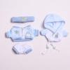 10 cm, 17 cm, 38 cm, Trendy Dolls Change Clothes, Casual and Cute Suits (Blue Jacket Sweater Four-Piece Set) view 1