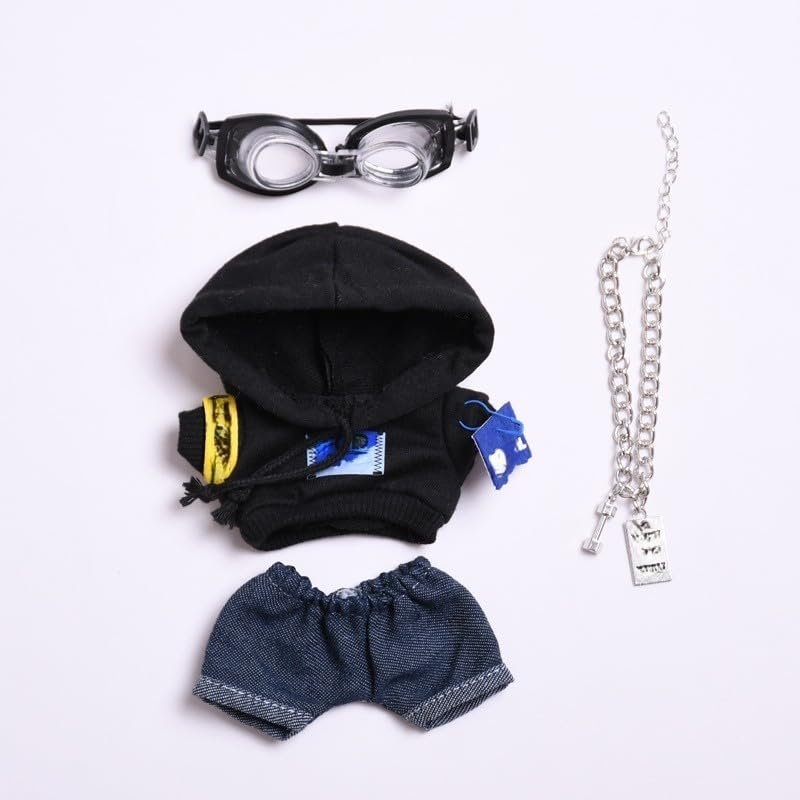 10 cm, 17 cm, 38 cm, Trendy Dolls Change Clothes, Casual and Cute Suits (Pilot Suit)