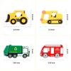 4 Pcs Silicone Sensory Chew Toy for Boys and Girls,Chewy Toy for Kids with Autism, ADHD,Oral Motor,Biting Needs,Reduce Anxiety Fidgeting (Trucks) view 2