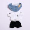 10 cm, 17 cm, 38 cm, Trendy Dolls Change Clothes, Casual and Cute Suits (No. 12 Black Sportswear Three-Piece Set) view 1
