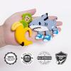 2 Pcs Silicone Sensory Chew Necklace Toy for Boys and Girls,Chewy Necklace for Kids with Autism, ADHD,Oral Motor,Biting Needs,Reduce Anxiety Fidgeting (Italian Brainrot) view 3