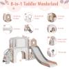 8-in-1 Toddler Playground Playset view 2