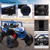 24V Kids UTV with Remote Control, 4WD/2WD Switchable Off-Road Electric Ride on Car, 2 Seater 4 Wheeler Truck with Spring Suspension, All Terrain Toy Car Gift for Boys Girls 3-8 Years view 3